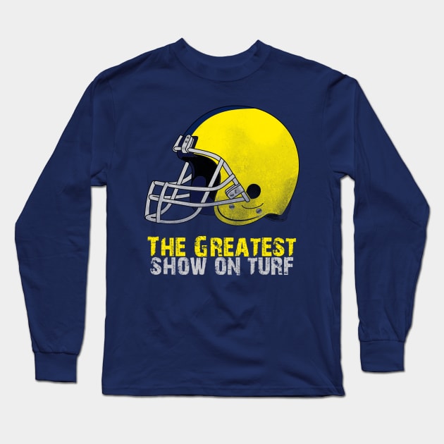 the greatest show on turf Long Sleeve T-Shirt by Horisondesignz